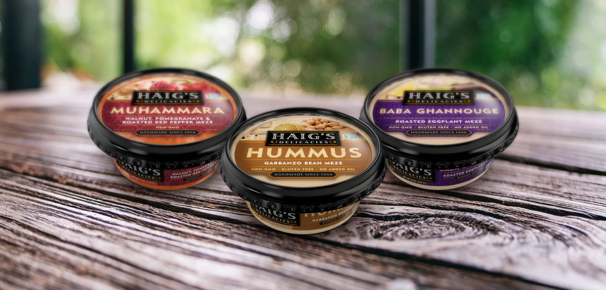 Haig’s mezé dips