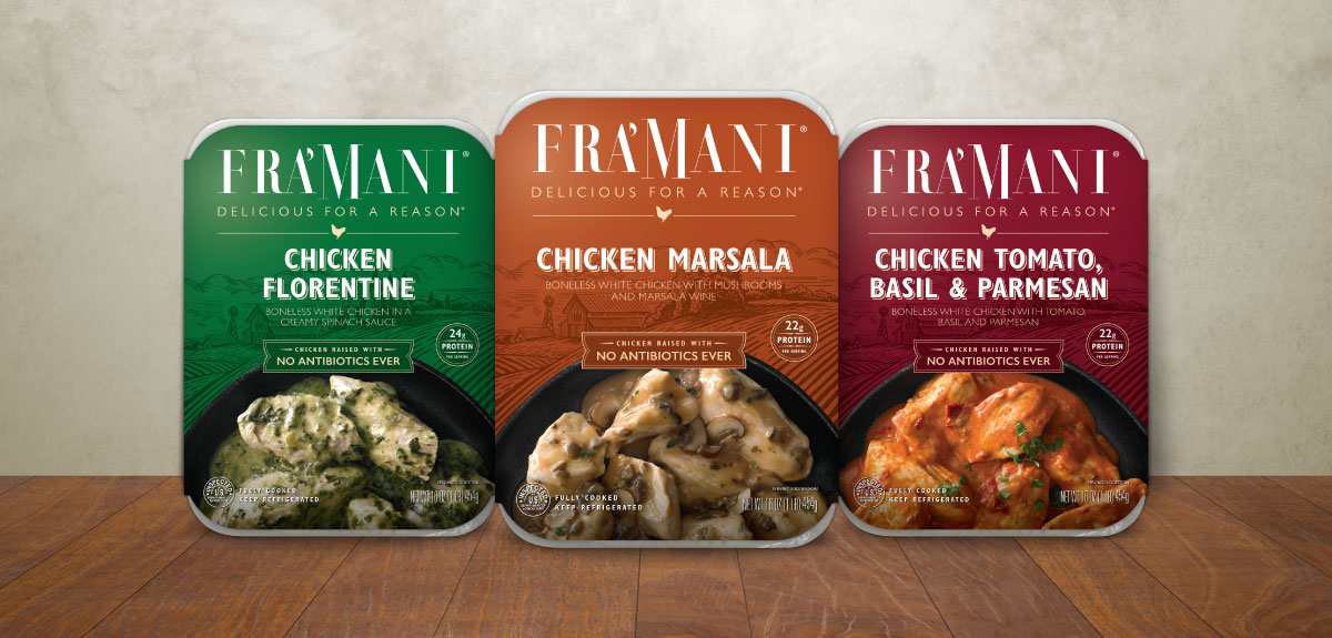 refrigerated entrée packaging