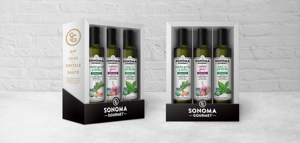 olive oil gift box packaging